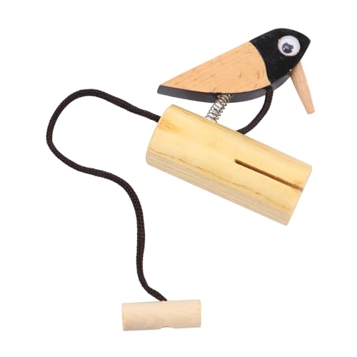 VICASKY Musikinstrument Aus Holz Niedliche Spechtform Early Education Percussion von VICASKY