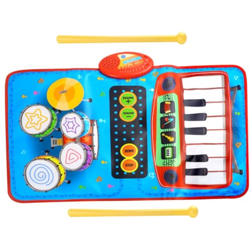 VICASKY Musikmatte Spieldecke Bodenspielmatte Musikalische Klaviermatten für Babys kinderspielzeug kinderinstrumente Klavier für Kinder kinderteppich Krabbelpedal für Kinder Tastaturmatte von VICASKY