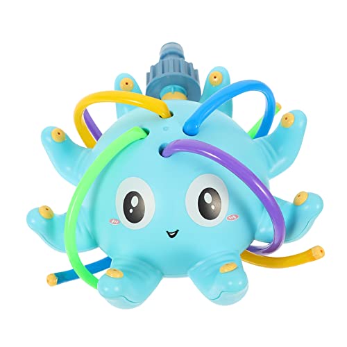 VICASKY Octopus Badespielzeug Leuchtendes Oktopus-Wannenspielzeug Spielzeug für Babys interaktives Spielzeug Kinder wasserspielzeug entzückende Kinderspielzeuge Kinder versorgen Abs Blue von VICASKY