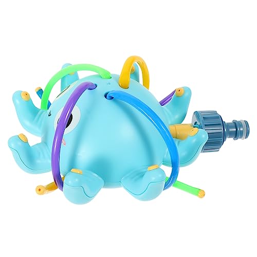 VICASKY Octopus Badespielzeug interaktives wasserspielzeug schwimmpool poolkärcher Swimming Pool Badewannenspielzeug interaktives Kinderspielzeug Kinderaccessoire Abs Blue von VICASKY