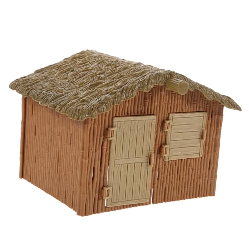 VICASKY Plastik Bauernhof Haus Modell Miniatur Haus Dekoration für Garten Desktop Bastelset Detailreiches Ländliches für Landschaftsdekoration VICASKY Plastik Bauernhof Haus Modell Miniatur Haus Dekoration für Garten Desktop Bastelset Detailreiches Ländliches für Landschaftsdekoration von VICASKY