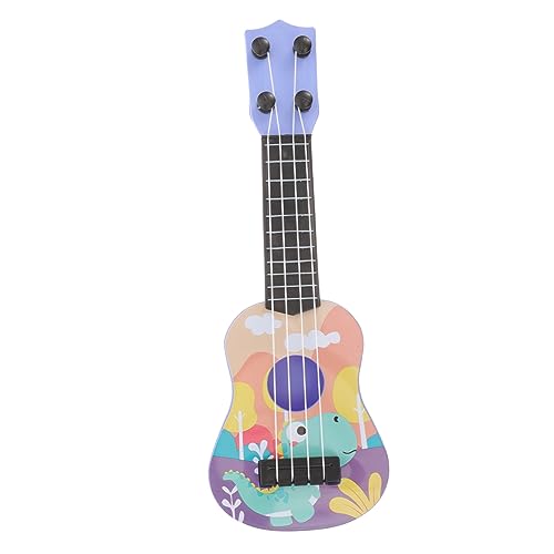 VICASKY Plastikgitarrenspielzeug Kinder Mini Ukulele Spielzeug Simulationsgitarrenspielzeug Kleinkind Ukulele Kleinkind Gitarrenspielzeug Toddle Ukulele Spielzeug Mini Gitarreninstrumente von VICASKY