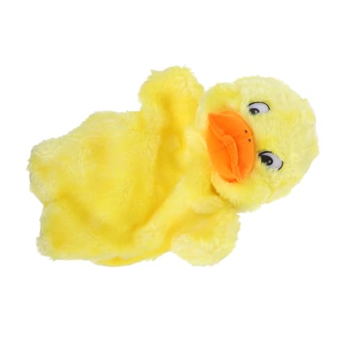VICASKY Plüsch Handpuppe Gelbe Ente Kuschelig Weiche Storytelling Puppentheater für Rollenspiel Kindergarten Familieninteraktion Geschenk VICASKY Plüsch Handpuppe Gelbe Ente Kuschelig Weiche Storytelling Puppentheater für Rollenspiel Kindergarten Familieninteraktion Geschenk von VICASKY