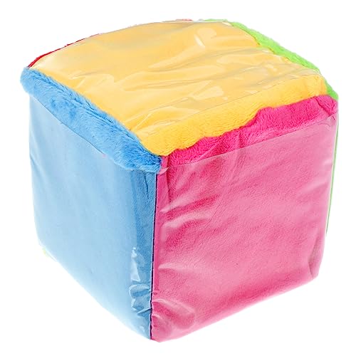 VICASKY Plüsch Würfel Spielwürfel Spielen Taschenwürfel Würfel Jumbo-polyeder-würfel Würfelspielzeug Für Kinder Würfel Für Rollenspiele Gefülltes Würfelspielzeug Würfeln Kunststofffolie von VICASKY