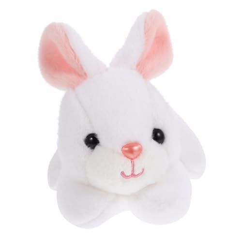 VICASKY Plüschhase Kinder Kuscheltier für Kinder schöafzimmerdeko regice Plush ausgestopfter Hase Spielzeug Kaninchenspielzeug Hasenspielzeug für Kinder PP Baumwolle Weiß von VICASKY