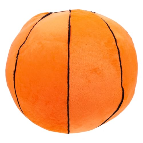 VICASKY Plüschtiere Basketball für kinderspielzeug bewegungsspielzeug Schlafzimmer-Basketballkorb mit Ball federnd Basketballspielzeugkissen Kissenball werfen PP Baumwolle von VICASKY