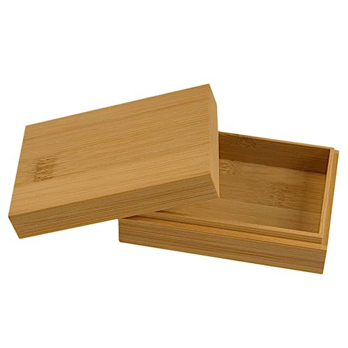 VICASKY Pokerbox Aufbewahrung von Pokerkarten leerer Halter Spielkoffer Spielkarten-Organizer Spielkarten Box Spielkarten aufbewahrung Perlen-Fälle Pokerkoffer aus Holz hölzern Khaki von VICASKY