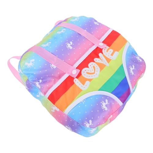 VICASKY Puppenrucksack Kinderrucksack Koffer Puppe Kinderpuppen -laufstall Für Mädchen Gehende Puppen Kleine Puppe Prinzessinnenpuppen Mini-okulare Mini-Puppen Cartoon-Puppen Polyester von VICASKY