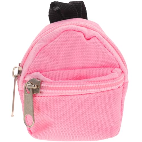 VICASKY Puppenrucksack Mini Rucksack Dekor Puppenhaus Zubehör Schultasche Ornament Mini Rucksack Spielzeug Kleine Schultasche Mini Puppentasche Mini Versorgung Kleiner von VICASKY