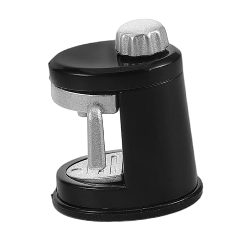 VICASKY Puppenstuben-kaffeemaschine Romantisches Besteck Mini-kaffeemaschine Mikro-zubehör Feuerlöscher Für Möbel Mini-Dekoration Kaffee Kaffeemaschine Tiramisu-kuchenform Plastik Black von VICASKY