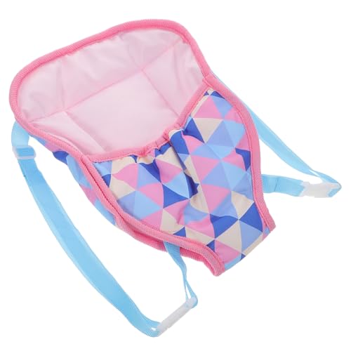 VICASKY Puppenträger Babytrage wiedergeborene Babypuppen Babypuppensachen Rucksackträger für Puppen -Kit Kindersitz Tragehilfe für Babypuppen Puppenschlinge atmungsaktive Puppentrage von VICASKY