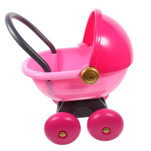 VICASKY Puppenwagen Kinderwagen Einkaufswagen Babyspielzeug Schreibtischzubehör Supermarktwagen Mini Kleinspeicher Supermarktwagen Mini Einkaufswagen Spielzeugwagen Für Puppen von VICASKY