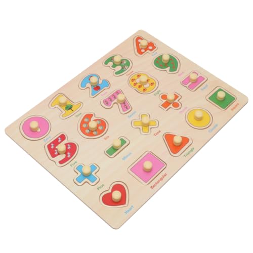 VICASKY Puzzles aus Holz Puzzle rätselbuch holzspielsachen Educational Toys laubsägen für holzspielzeug kinderpuzzle Mathe-Puzzle Rätsel für Puzzlespiele Bambus von VICASKY