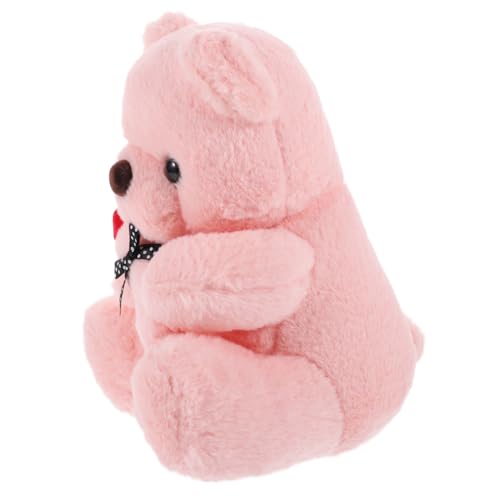 VICASKY Rosenbärenpuppe dekorative Bärenpuppe Bärenspielzeug weicher Stoffbär ausgestopfte Bärenpuppe wohnaccessoires Valentine's Day Toy Kuscheltiere Bär süße Bärenpuppe PP Baumwolle Rosa von VICASKY