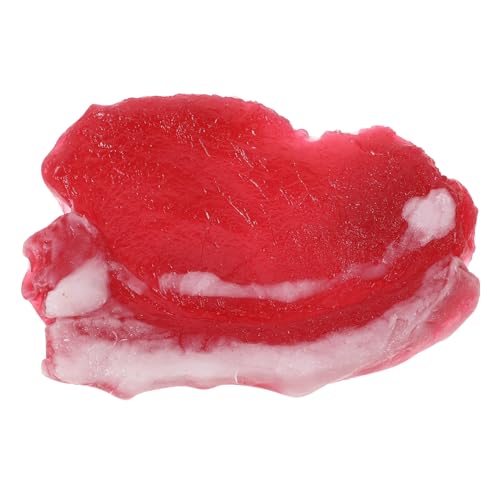 VICASKY Schweinefleischimitat naturgetreue Fleischdekoration falsches Fleisch künstliche Fleischstütze The ad die ad porkys Modelle Spielzeug Fake-Fleisch-Modell Frischfleischmodell PVC von VICASKY