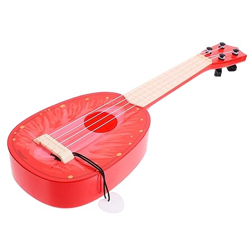 VICASKY Simulations-Ukulele Mini-Gitarren-Requisiten Ukulele für Anfänger Mini-Ukulele fogelschreker mockin Spielzeuge Kinderspielzeug Modelle von Musikinstrumenten Mini-Gitarrenmodell von VICASKY