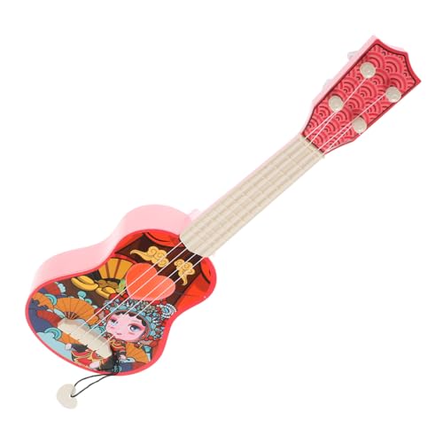 VICASKY Simulations-Ukulele Sopran-Ukulele für Anfänger Mini-Gitarrenspielzeug Ukulele Kinder kinderinstrumente Kinder musikinstrumente Spielzeuge Kinderspielzeug Kinder Gitarre Nylon von VICASKY