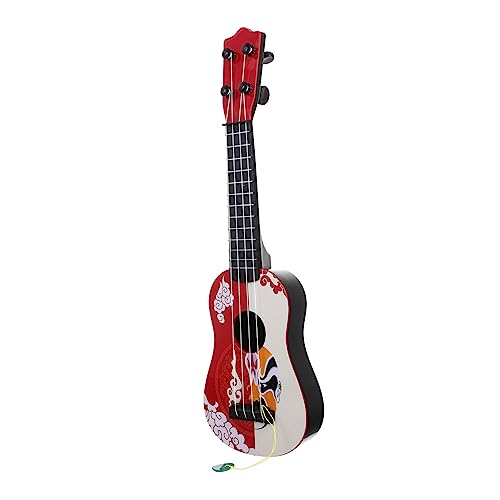 VICASKY Simulations-Ukulele -e-Gitarre Musikspielzeug Für Musikinstrument- Kleine E-Gitarren-spielzeuge -Ukulele Lernspielzeug Für Kleine Gitarre Abs von VICASKY