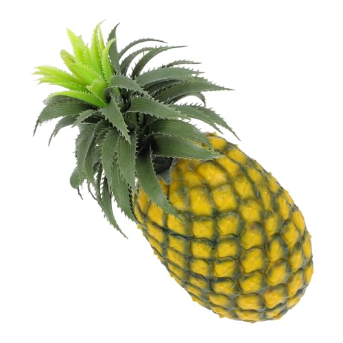 VICASKY Simulierte Ananas Spezieller Klebriger Ball Reifenzwinge Früchte Charme Perlen Obst Im Freien Kordelzugsaft Staubabscheider Für Marmormaschinen Brauwasserhähne Plastik von VICASKY