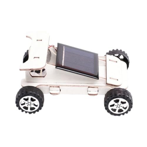 VICASKY Solarauto experimente Experiment Toys Cars bastelset Umweltfreundliches Holzspielzeug Solarenergie- Kinderspielzeug zum Selbermachen Plastik Beige von VICASKY