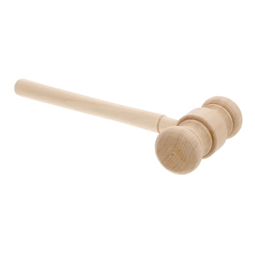 VICASKY Spielzeughammer Holzhammer Spielzeug Kinder Richterhammer Vielseitiges Spielzeug Kinder Holzhammer Kinder-Richterhammer Kinderhammer Instrumente Spielzeug Mini-Hammer hölzern Khaki von VICASKY