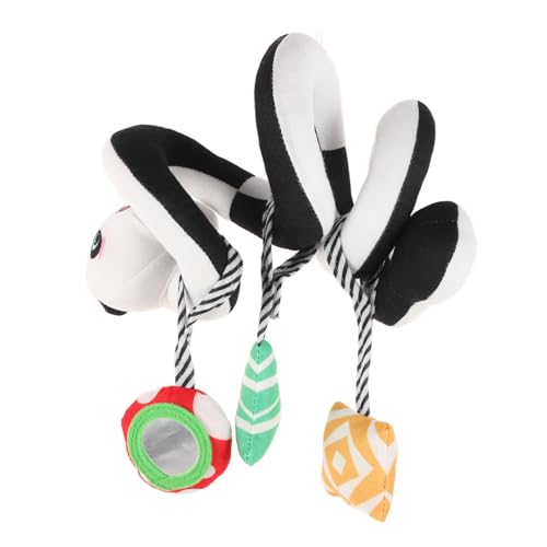 VICASKY Spiral Plüschtier Hängespielzeug mit Panda Motiv Stretch spirale für Kinderwagen und Babyschale Sicherer Halt Vielseitig Befestigbar Geeignet für Neugeborene und Krippe Beruhigend VICASKY Spiral Plüschtier Hängespielzeug mit Panda Motiv Stretch spirale für Kinderwagen und Babyschale Sicherer Halt Vielseitig Befestigbar Geeignet für Neugeborene und Krippe Beruhigend von VICASKY