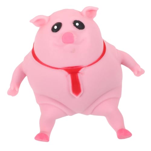 VICASKY Squeeze- -Spielzeug Tiere Quetschschwein gegen Stress Massenspielzeug Heman Spielzeug funnytoys Squeeze-Spielzeug für Angst Spielzeug zum Stressabbau Weltraumsand Rosa von VICASKY