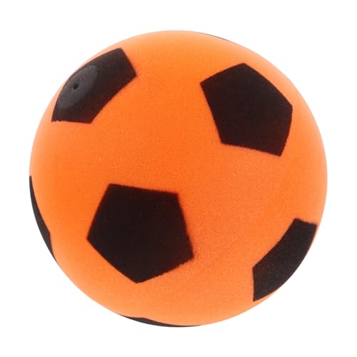 VICASKY Stiller Fußball Weicher Fußball Für Das Mini-fußball Fußball Indoor-fußball Für Indoor-fußballspiel Für Fußballsachen Kleinkind Fußball Pu-Schaum Yellow von VICASKY