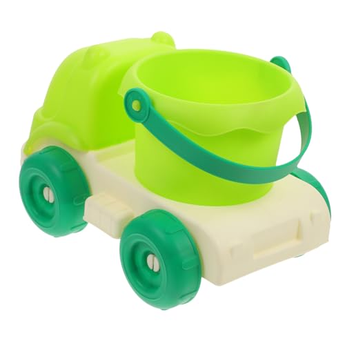 VICASKY Strandspielzeugauto Spielzeug Strandeimer Strandspielzeug Kleiner Eimer LKW Strand Sand LKW Eimer Sandauto Spielender Eimer LKW Eimer Spielzeug Strand LKW Aus Gummi von VICASKY