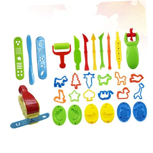 VICASKY Teiliges Plasticine Mold Set Knetzubehör Bunte DIY Knetformen Lernspielzeug für Mädchen Jungen Pädagogisches Bastelset für Zuhause Zufällige Farbe Zufällige Farbe VICASKY Teiliges Plasticine Mold Set Knetzubehör Bunte DIY Knetformen Lernspielzeug für Mädchen Jungen Pädagogisches Bastelset für Zuhause Zufällige Farbe Zufällige Farbe von VICASKY
