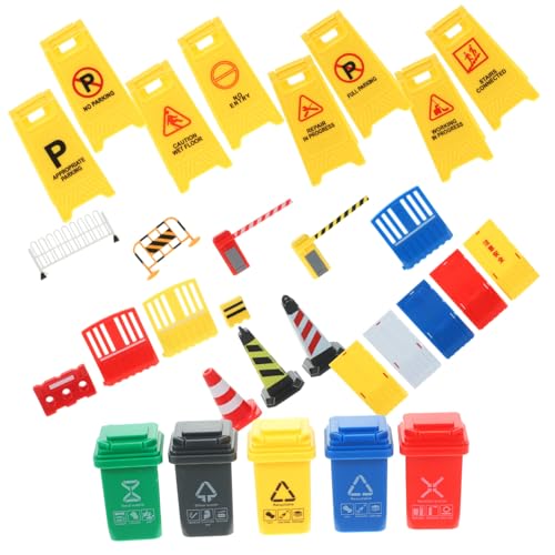 VICASKY Teiliges Verkehrsschild Spielset für Miniatur Straßenblockade Lehrreiches Verkehrssicherheitsmodell und Leicht für Eltern Junge Mädchen Spiele und Verkehrserziehung VICASKY Teiliges Verkehrsschild Spielset für Miniatur Straßenblockade Lehrreiches Verkehrssicherheitsmodell und Leicht für Eltern Junge Mädchen Spiele und Verkehrserziehung von VICASKY