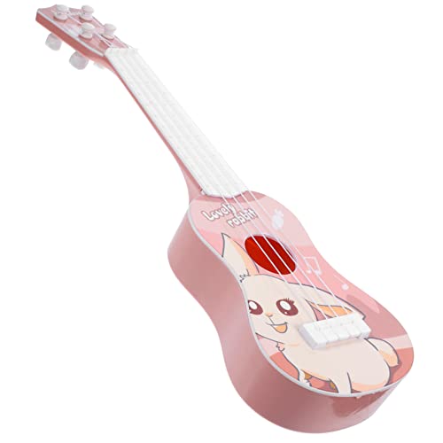 VICASKY Ukulele Mini-gitarrenspielzeug Gitarre Kinderspielzeug Jungs Gitarre Für Anfängerkinder Gitarre Für Pädagogisches Gitarren-musikspielzeug Kindergitarre Plastik von VICASKY