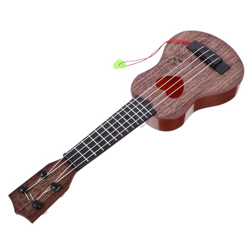 VICASKY Ukulele Spielzeug Kinderspielzeug Bariton-Ukulele Ukulelen Für Anfänger Konzert-Ukulele Tenor-Ukulele Ukulelen Für Kinder Ukulele Sopran Kleinkind Gitarre Babyspielzeug Holz Coffee von VICASKY