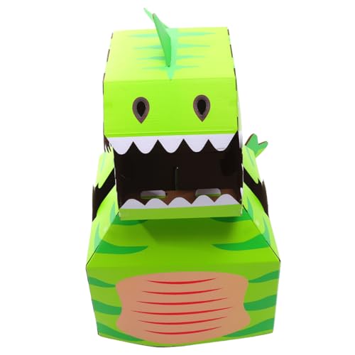 VICASKY Wearable DIY Dinosaurier aus Karton Bastelset für Kreatives Lernspielzeug Vorstellungskraft und Feinmotorik für Rollenspiele und Geburtstagsgeschenke VICASKY Wearable DIY Dinosaurier aus Karton Bastelset für Kreatives Lernspielzeug Vorstellungskraft und Feinmotorik für Rollenspiele und Geburtstagsgeschenke von VICASKY