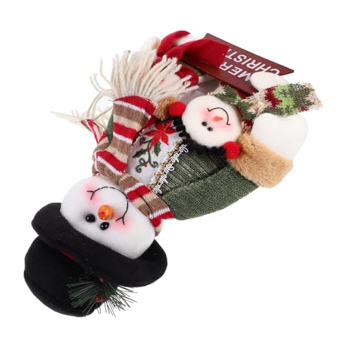 VICASKY Weihnachts Figuren weihnachtsfigur mannergeschenk Weihnachten Weihnachts oblaten Weihnachtsbaum-Puppendekoration das Weihnachts-Accessoire Weihnachtsversorgung Stoff von VICASKY