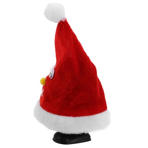 VICASKY Weihnachtsbaum Spielzeuge Gehender Weihnachtsmann Hut Weihnachten Gehendes Weihnachtsfeiergeschenke Weihnachten Weihnachtsmann Puppe Weihnachtsstrumpf von VICASKY