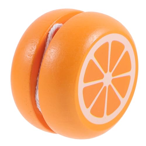 VICASKY Yo Yo Ball Orange Yo Yo Bälle Große Hüpfbälle Holz von VICASKY