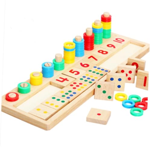 VICASKY Zahlen Lernspielzeug Zählspiel Für Mathe Zum Zählen Und Lernen Pädagogisches Zahlenpuzzle Aus Für Vorschulkinder Geschenkidee Für Schulanfang von VICASKY