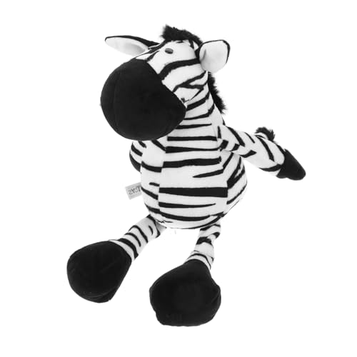 VICASKY Zebra Puppe Stofftier Stofftier Haushalts Zebra Spielzeug Kinderspielzeug Kinderbedarf Dekoratives Zebra Spielzeug Kinderbedarf Kawaii Zebra Spielzeug Kinderzubehör von VICASKY