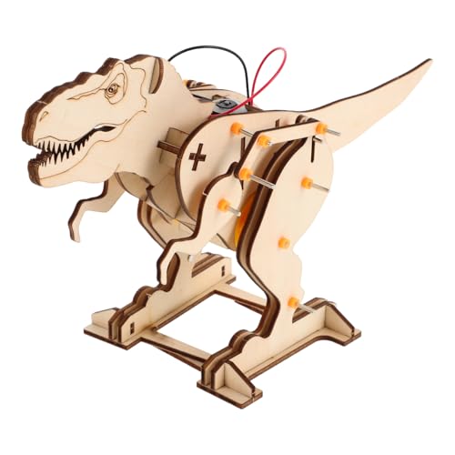 VICASKY Zusammenbau Von 3D Puzzles Für 3D Dinosaurier Puzzle Dinosaurier Roboter Bastelarbeiten Dinosaurier Figur Dinosaurier Stammspielzeug Stammbausätze Für Stammbausätze Aus Holz von VICASKY