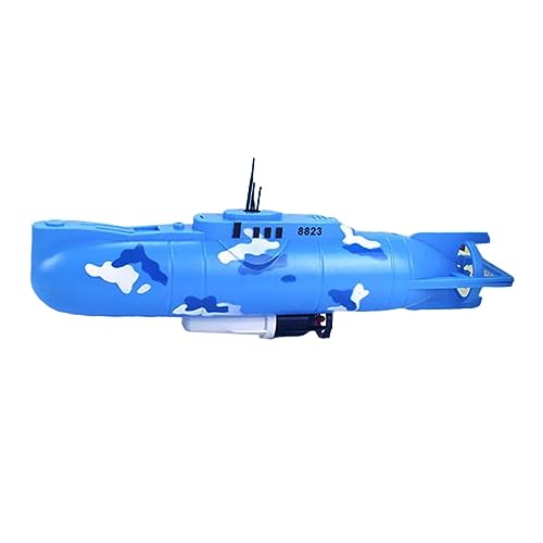 VICASKY elektrisches U-Boot wasserspielzeug kinderwasserspielzeuge Spielzeugboot Toys for Boys Toys lustiges Duschspielzeug für Babybadversorgung Plastik Blue von VICASKY