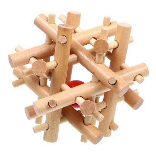 VICASKY für die geistige Entwicklung Babyspielzeug Kinderpädagogische Spielzeuge entwicklung kindliche entwicklung Holzklötze für Häftlingsball-Puzzle aus Holz von VICASKY