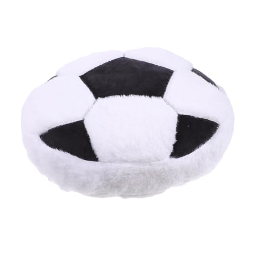 VICASKY gefülltes Fußballmodell Cute Pillow Lovely Pillow Plush Toy weicher Fußball Fußball-Wurfskissen Spielzeug Kissen in Fußballform Gefülltes Fußball-Fußball-Plüschtier PP Baumwolle von VICASKY