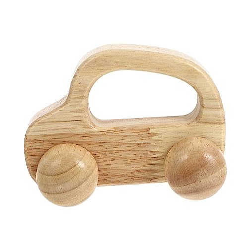 VICASKY hält Auto RC-Autos für Kinder Beißspielzeug Greifbares Entwicklungsspielzeug Teething Toys lernspielzeug Schiebespielzeug aus Holz Beißspielzeug für Kleinkinder von VICASKY