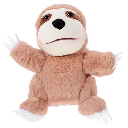 VICASKY Handpuppen Tiere Handpuppe Sterntaler Üsch Handpuppe Faultier Interaktive Tier Handpuppe Für Kuscheltier Zum Geschichtenerzählen Perfekt Als Und Für Aufführungen von VICASKY