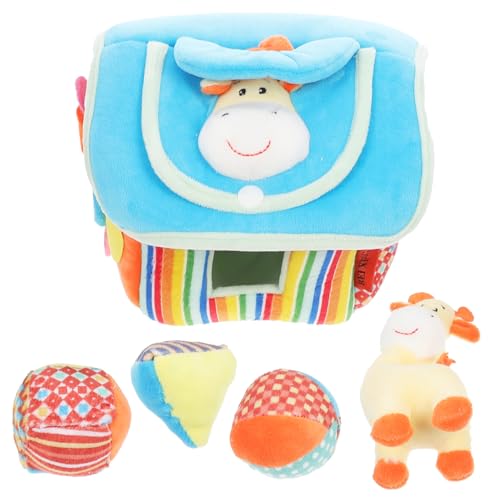 VICASKY 1 Set üsch Weiches Stoffspielzeug Für Frühkindliches Lernen Form Und Farbenlernen Sensorisches Für Babys Und Kleinkinder von VICASKY