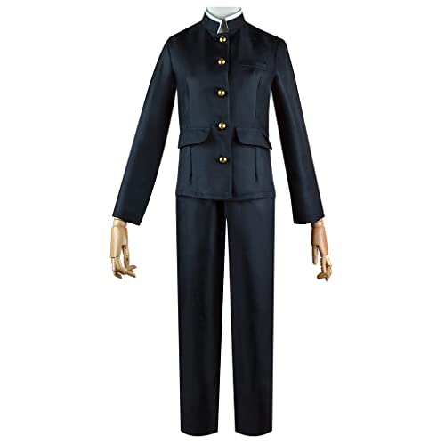 VIDOJI Anime Yoshida Hirofumi Cosplay Kostüm Schwarze Schuluniform Outfit Voll,XL-Set von VIDOJI