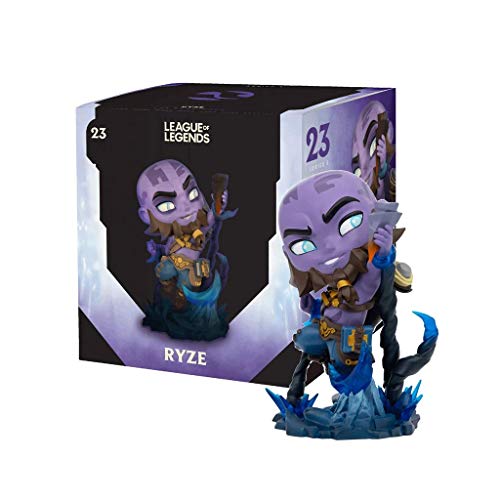 VIERNRG Für Leag of Legehonds-Spielfiguren, LOL-Serie, Skulptur Der Runenmagier/Ryze, exquisite und coole Harzmodelle, perfekte Sammlungen für Desktop-Statue von VIERNRG