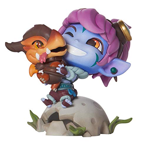 VIERNRG Für League of Legehonds-Spielfiguren, LOL-Serie-Figuren/Tristana-Statue, exquisite und coole Harzmodelle, perfekte Sammlungen für Desktop-Platzierung oder Vitrinen von VIERNRG