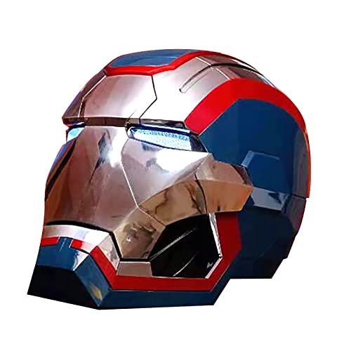 VIERNRG Ouverture/fermeture électronique, 1 : 1 - Casque de contrôle vocal anglais - Accessoires d'Halloween et de cosplay, rouge VIERNRG Ouverture/fermeture électronique, 1 : 1 - Casque de contrôle vocal anglais - Accessoires d'Halloween et de cosplay, rouge von VIERNRG